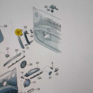 4L1867196 KAPI TUTAMAK ÖN SAĞ AUDI Q7 2007-2015 ÖN SAG ORJ YENİ