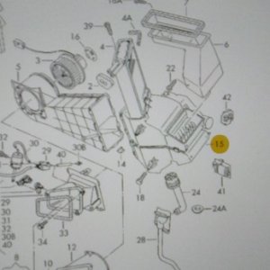 701819351A Hava Dağıtım Muhafazası t4 vw orj yeni