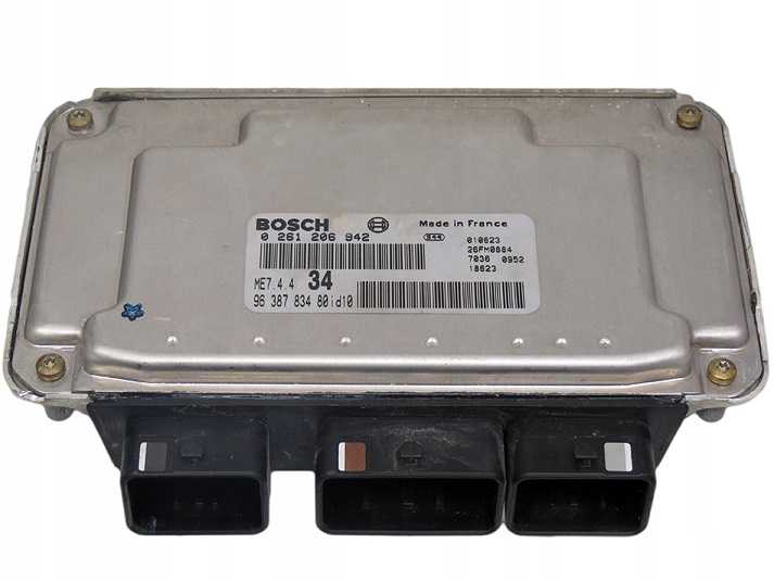 0261206942 MOTOR BEYNİ Peugeot 206 1,6 9638783480 ME7 4.4 34