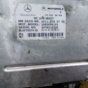 A2118702726 Telefon Kontrol BLUETOO Mercedes-Benz W211 E280T CDI