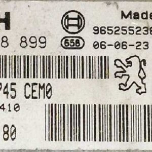 0261208899 MOTOR BEYNİ Citroen c4 1.6 b 9657595880-ME7.4.5