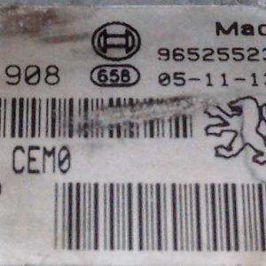 9659317780 MOTOR BEYNİ XSARA PICASSO 1.6 0261208908-9652552380