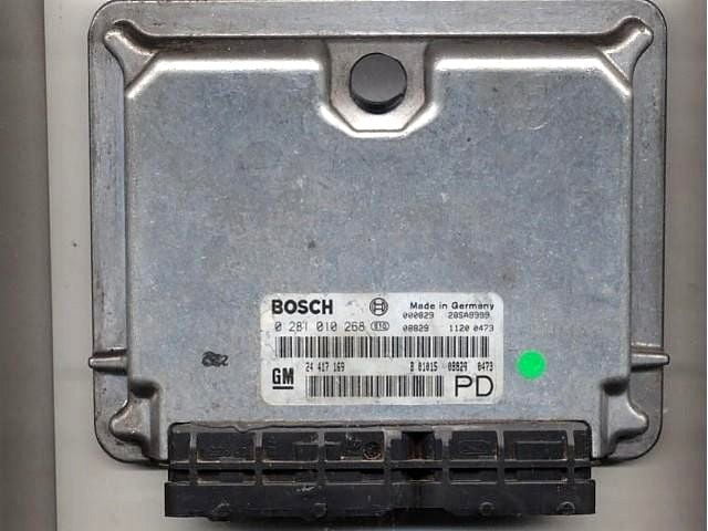 0281010268 Motor Beyni Opel Zafira A 24417169 2.0DTI