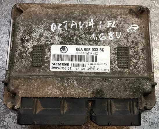 06A906033BG MOTOR BEYNİ VW Skoda OCTAVİA 2004 2010 BFQ-BSE