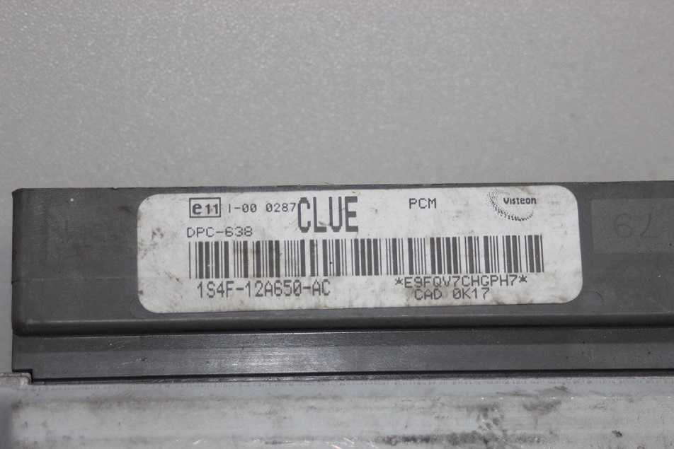 1S4F-12A650-AC MOTOR BEYNİ Ford Focus 1.8 TDCI Motor Beyni DPC-638 CLUE