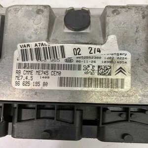 9662519580 MOTOR BEYNİ PEUGEOT 207 1.6i ME7.4.5 0261208965