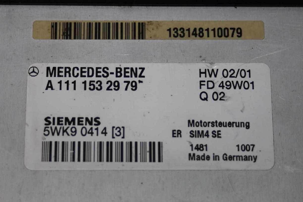 A1111532979 Motor beyni 5WK90414 Mercedes W203 C180 KOMPRESÖR