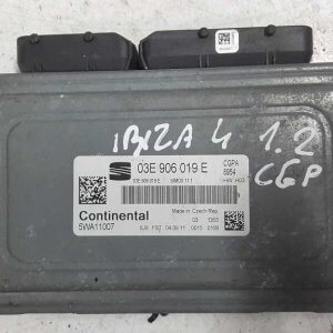 03e906019e motor beyni Seat ibiza 4 iv 08-12r 1.2 b cgp