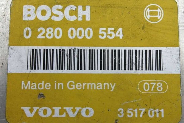 0280000554 MOTOR BEYNİ Volvo Bosch Jetronic 240,740