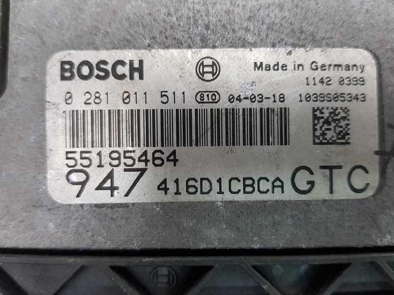 0281011511 MOTOR BEYNİ Alfa Romeo147-1.9JTD 55195464