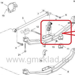 ARKA DENGE KOLU orta kompile OPEL ASTRA J