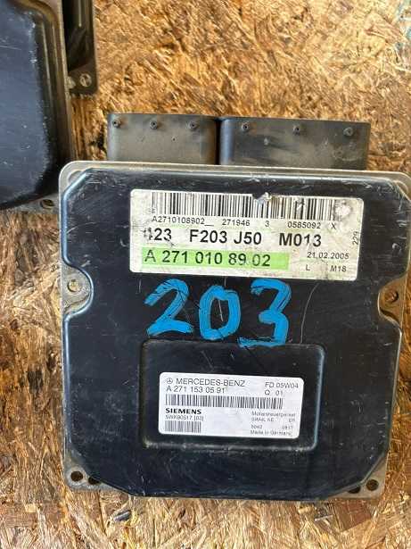 2710107444 MOTOR BEYNİ Mercedes-Benz C-sınıfı II W203 ORJ ÇIKMA