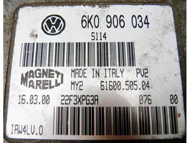 6K0906034 MOTOR BEYNİ Seat Ibiza1.4 IAW4LV.O-APE-AUA 2000